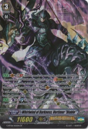 Whirlwind of Darkness, Vortimer "Diablo" - G-BT06/S03EN - SP