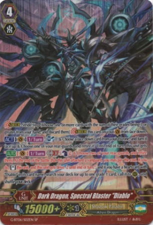 Dark Dragon, Spectral Blaster "Diablo" - G-BT06/S02EN - SP