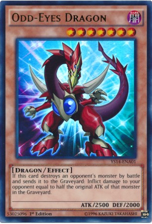 Odd-Eyes Dragon - YS14-ENA01 - Ultra Rare