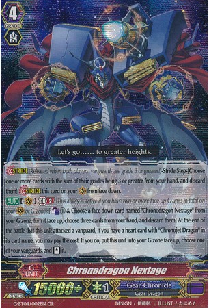 Chronodragon Nextage - G-BT04/002EN - RRR