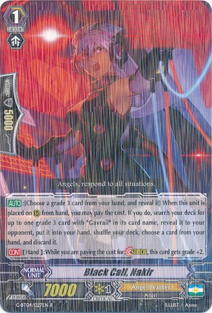 Black Call, Nakir - G-BT04/027EN - R