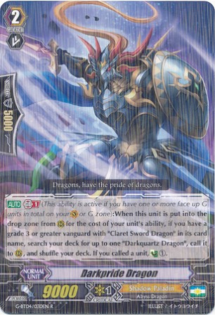 Darkpride Dragon - G-BT04/030EN - R