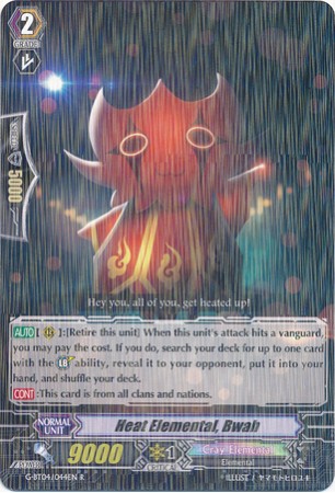 Heat Elemental, Bwah - G-BT04/044EN - R