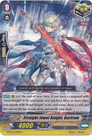 Straight Jewel Knight, Bartram - G-BT04/049EN - C