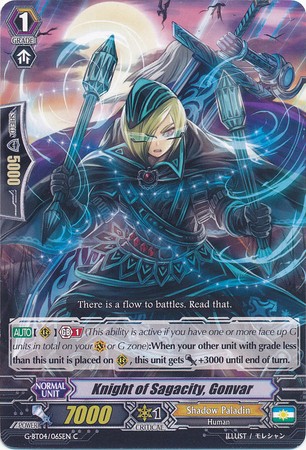 Knight of Sagacity, Gonvar - G-BT04/065EN - C