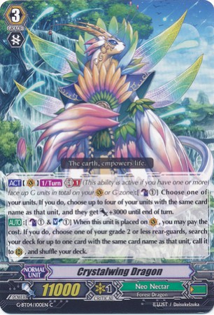 Crystalwing Dragon - G-BT04/100EN - C