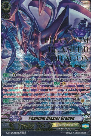 Phantom Blaster Dragon - G-BT04/SR03EN - SR