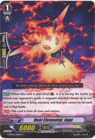 Heat Elemental, Juge - G-BT05/104EN - C