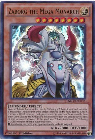 Zaborg the Mega Monarch - NECH-EN037 - Ultra Rare