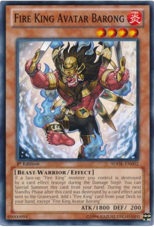 Fire King Avatar Barong - SDOK-EN002 - Common