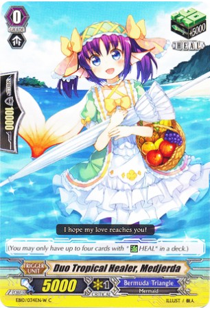 Duo Tropical Healer, Medjerda - EB10/034EN - C - White Ed.