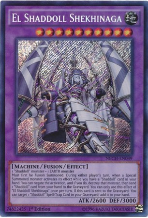 El Shaddoll Shekhinaga - NECH-EN049 - Secret Rare