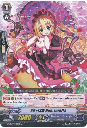 PR♥ISM-Duo, Loretta - G-CB01/031EN - C - Black Ed.