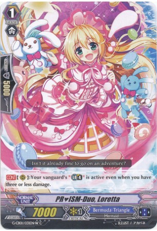 PR♥ISM-Duo, Loretta - G-CB01/031EN - C - White Ed.