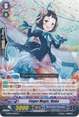 Finger Magic, Mako - G-CB01/036EN - C