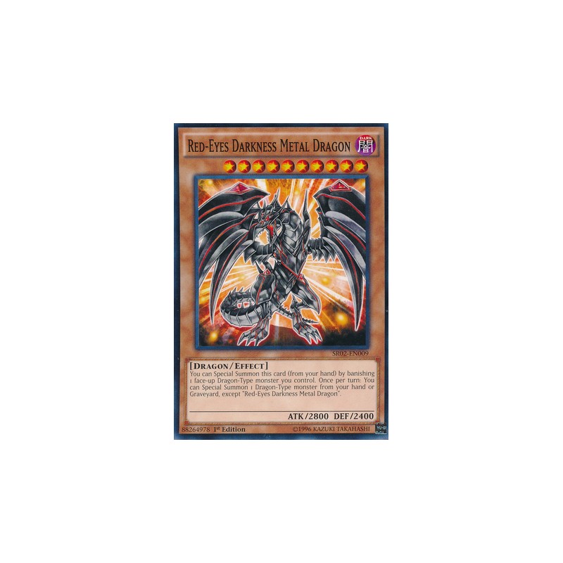 Red-Eyes Darkness Metal Dragon - SR02-EN009 - Common - Duelshop