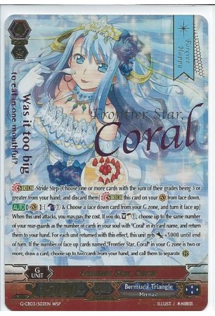 Frontier Star, Coral - G-CB03/WS03EN - WSP