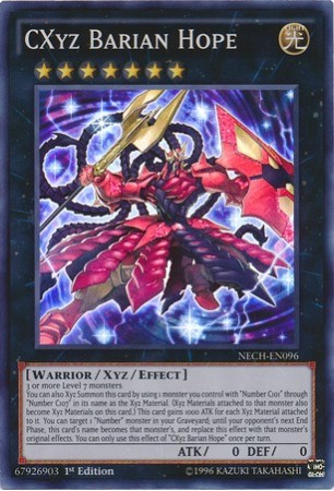 CXyz Barian Hope - NECH-EN096 - Super Rare