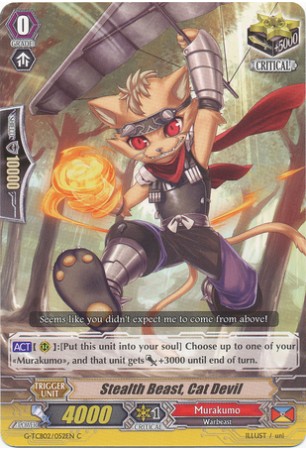 Stealth Beast, Cat Devil - G-TB02/052EN - C