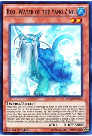 Bixi, Water of the Yang Zing - DUEA-EN030 - Super Rare