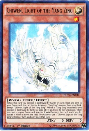 Chiwen, Light of the Yang Zing - DUEA-EN032 - Ultra Rare