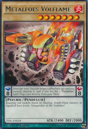 Metalfoes Volflame - TDIL-EN024 - Rare