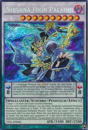 Nirvana High Paladin - TDIL-EN046 - Secret Rare