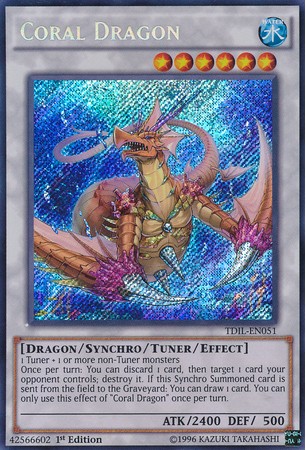 Coral Dragon - TDIL-EN051 - Secret Rare