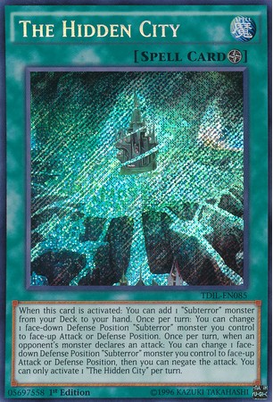 The Hidden City - TDIL-EN085 - Secret Rare