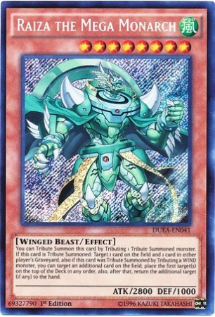 Raiza the Mega Monarch - DUEA-EN041 - Secret Rare