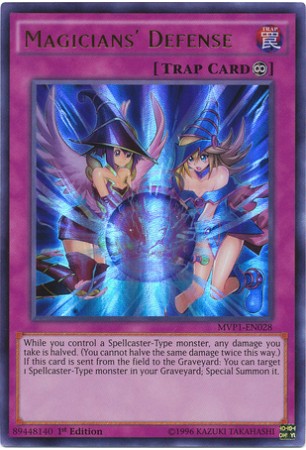 Magicians' Defense - MVP1-EN028 - Ultra Rare