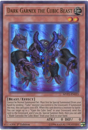 Dark Garnex the Cubic Beast - MVP1-EN033 - Ultra Rare