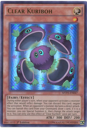 Clear Kuriboh - MVP1-EN047 - Ultra Rare