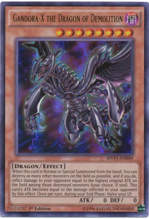 Gandora-X the Dragon of Demolition - MVP1-EN049 - Ultra Rare