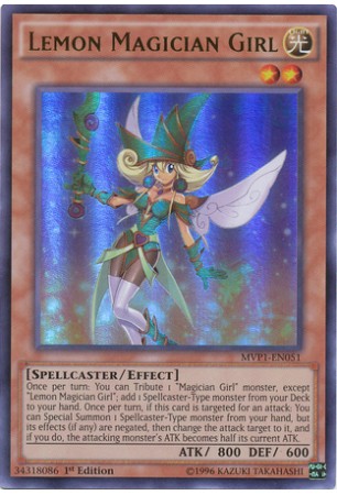 Lemon Magician Girl - MVP1-EN051 - Ultra Rare