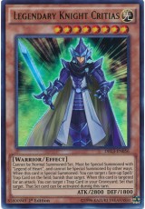 Legendary Knight Critias - DRL3-EN056 - Ultra Rare