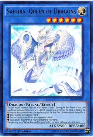 Saffira, Queen of Dragons - DUEA-EN050 - Ultra Rare