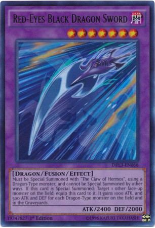 Red-Eyes Black Dragon Sword - DRL3-EN066 - Ultra Rare