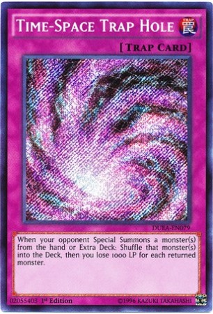 Time-Space Trap Hole - DUEA-EN079 - Secret Rare