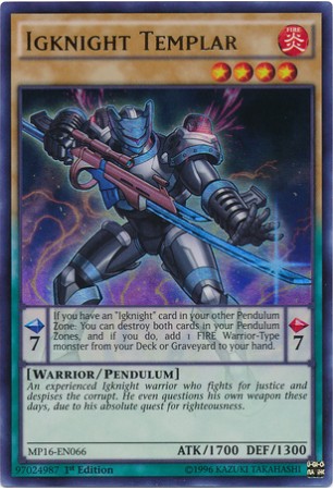 Igknight Templar - MP16-EN066 - Ultra Rare