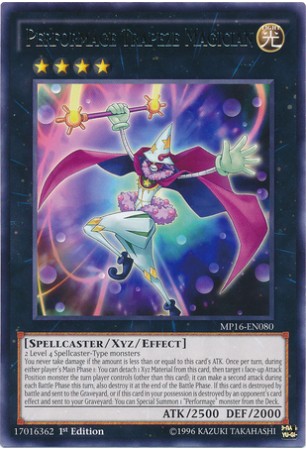 Performage Trapeze Magician - MP16-EN080 - Rare