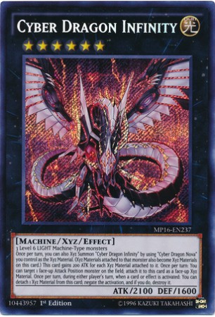 Cyber Dragon Infinity - MP16-EN237 - Secret Rare