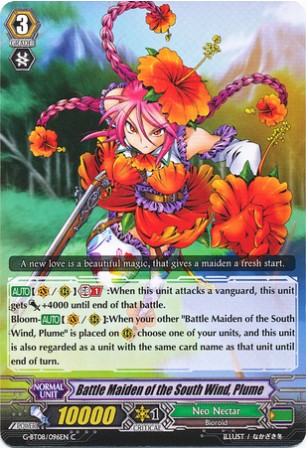 Battle Maiden of the Southern Wind, Plume - G-BT08/096EN - C