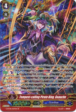 Tempest-calling Pirate King, Goauche - G-BT08/S08EN - SP