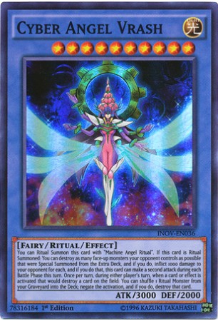 Cyber Angel Vrash - INOV-EN036 - Super Rare