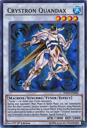 Crystron Quandax - INOV-EN044 - Ultra Rare