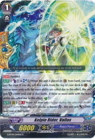 Kelpie Rider, Vallas - G-BT09/044EN - R