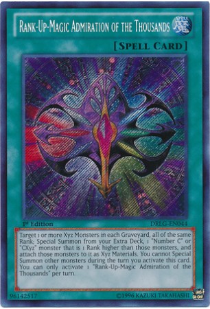 Rank-Up-Magic Admiration of the Thousands - DRLG-EN044 - Secret Rare