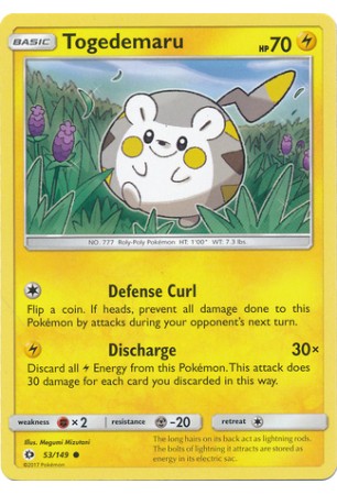 Togedemaru - SM01/053 - Common