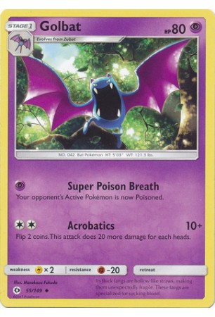 Golbat - SM01/055 - Uncommon